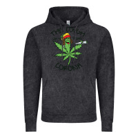 Vintage Black Funny Weed Leaf Vintage Hoodie - linhVisuals