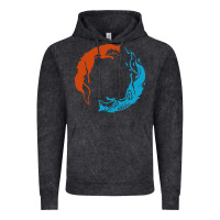 Vintage Black spirit of the north Vintage Hoodie - linhVisuals