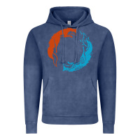 Vintage Denim spirit of the north Vintage Hoodie - linhVisuals