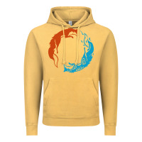 Vintage Mustard spirit of the north Vintage Hoodie - linhVisuals