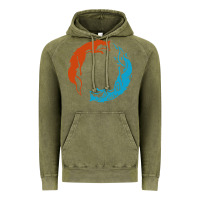 Vintage Olive spirit of the north Vintage Hoodie - linhVisuals