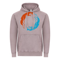 Vintage Zinc spirit of the north Vintage Hoodie - linhVisuals