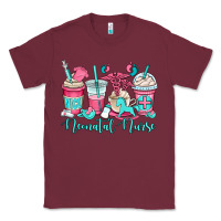 Burgundy nicu neonatal nurse coffee cups Classic Tee - OliviaCreatesArt