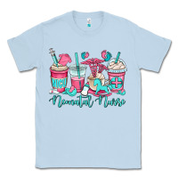 Dusty Blue nicu neonatal nurse coffee cups Classic Tee - OliviaCreatesArt