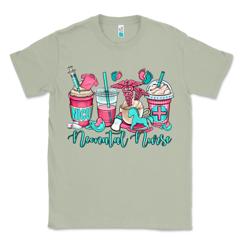 Nicu Neonatal Nurse Coffee Cups Classic Tee by OliviaCreatesArt | Teevron