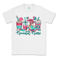 White nicu neonatal nurse coffee cups Classic Tee - OliviaCreatesArt