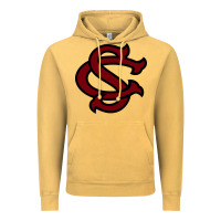 Vintage Mustard usc baseball Vintage Hoodie - linhVisuals