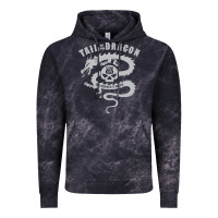 Cloud Black tail of the dragon Vintage Hoodie - linhVisuals
