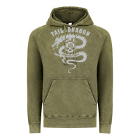 Vintage Olive tail of the dragon Vintage Hoodie - linhVisuals