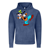 Vintage Denim goofy Vintage Hoodie - linhVisuals