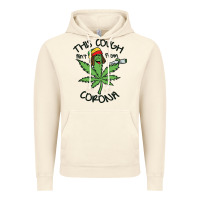 Vintage Artic Funny Weed Leaf Vintage Hoodie - linhVisuals