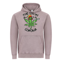 Vintage Zinc Funny Weed Leaf Vintage Hoodie - linhVisuals
