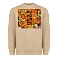 Mushroom Pumpkin Junkie Heavyweight Sweatshirt - RanaPortraitStore