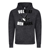 Vintage Black volbeat denmark Vintage Hoodie - linhVisuals