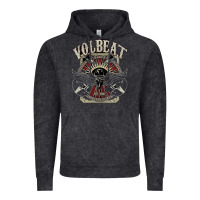 Vintage Black volbeat est.2001 Vintage Hoodie - linhVisuals