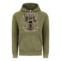 Vintage Olive volbeat est.2001 Vintage Hoodie - linhVisuals
