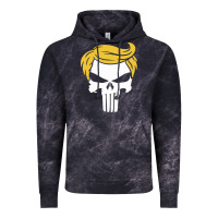Cloud Black trump skull Vintage Hoodie - linhVisuals