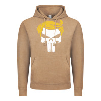 Vintage Coffee trump skull Vintage Hoodie - linhVisuals