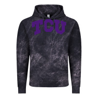 Cloud Black Texas Christian University Vintage Hoodie - linhVisuals