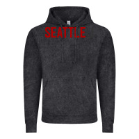 Vintage Black Seattle University Vintage Hoodie - linhVisuals