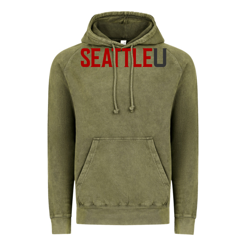 Seattle University Vintage Hoodie by linhVisuals | Teevron