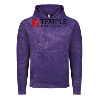 Cloud Purple Temple University Vintage Hoodie - linhVisuals