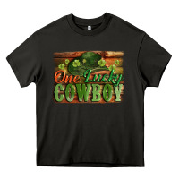 Asphalt One lucky Cowboy St. Patrick's Day Heavy Core Tee - CowGirlArtShop