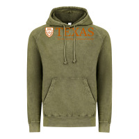 Vintage Olive The University of Texas Austin Vintage Hoodie - linhVisuals