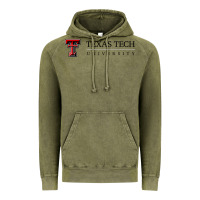 Vintage Olive Texas Tech University Vintage Hoodie - linhVisuals