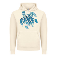 Vintage Artic ocean sea turtle Vintage Hoodie - linhVisuals