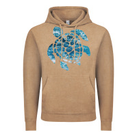 Vintage Coffee ocean sea turtle Vintage Hoodie - linhVisuals