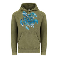 Vintage Olive ocean sea turtle Vintage Hoodie - linhVisuals