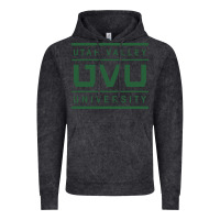 Vintage Black Utah Valley University Vintage Hoodie - linhVisuals