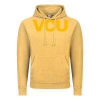 Vintage Mustard Virginia Commonwealth University Vintage Hoodie - linhVisuals