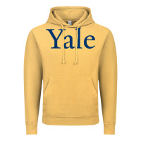 Vintage Mustard Yale University Vintage Hoodie - linhVisuals