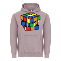 Vintage Zinc rubik cube Vintage Hoodie - linhVisuals