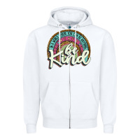 White be kind   leopard Zipper Hoodie - JahusDesignShop
