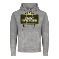 Cloud Rock front toward enemy distressed claymore mine military Vintage Hoodie - linhVisuals