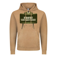 Vintage Camel front toward enemy distressed claymore mine military Vintage Hoodie - linhVisuals