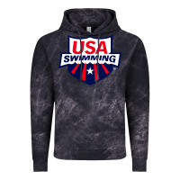 Cloud Black swimming team Vintage Hoodie - linhVisuals