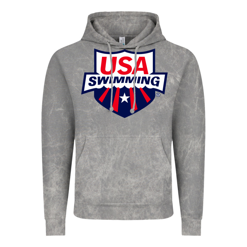 Swimming Team Vintage Hoodie by linhVisuals | Teevron