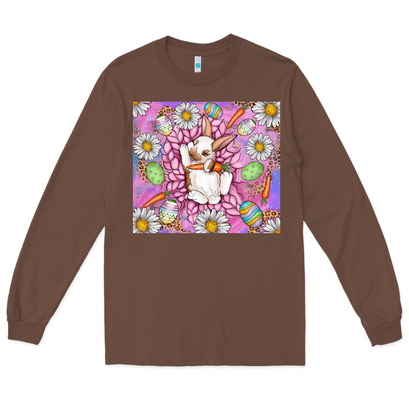 Easter Bunny Long Sleeve Tee by CowhideDigitalArt | Teevron
