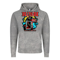 Cloud Rock RUSH MUSIC Vintage Hoodie - linhVisuals