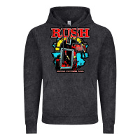 Vintage Black RUSH MUSIC Vintage Hoodie - linhVisuals