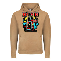 Vintage Camel RUSH MUSIC Vintage Hoodie - linhVisuals