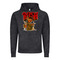 Vintage Black rush neil 10 Vintage Hoodie - linhVisuals