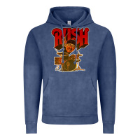 Vintage Denim rush neil 10 Vintage Hoodie - linhVisuals