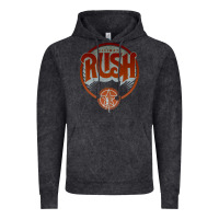 Vintage Black RUSH TOUR Vintage Hoodie - linhVisuals