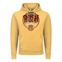 Vintage Mustard RUSH TOUR Vintage Hoodie - linhVisuals