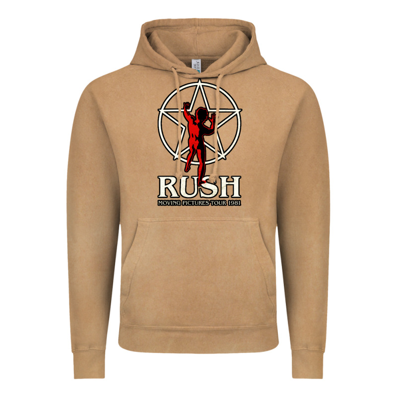 Rush Tour 1981 Vintage Hoodie by linhVisuals | Teevron